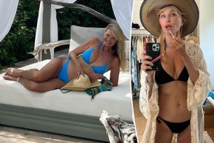 Christie Brinkley bikini