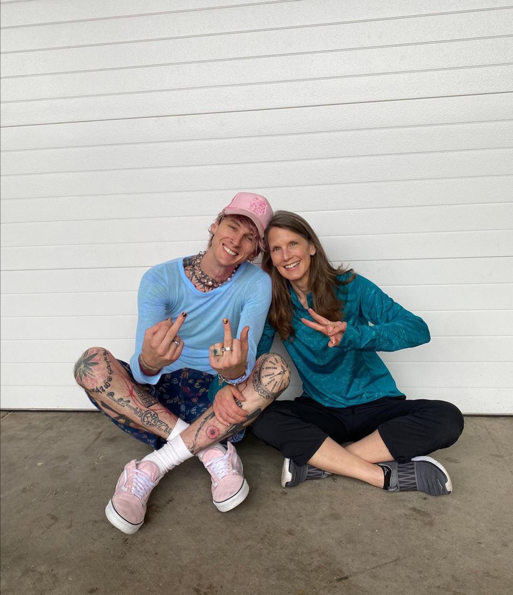 Machine Gun Kelly and his Mom 