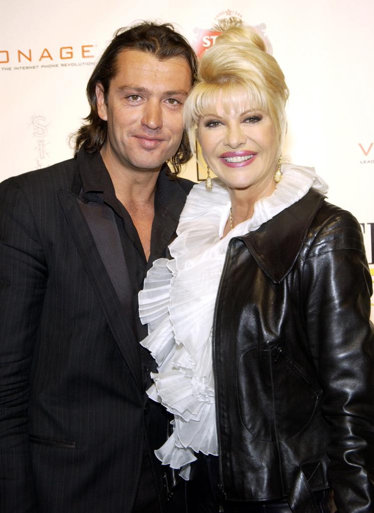 Rossano Rubicondi and Ivana Trump at the 5th Annual Tribeca Film Festival