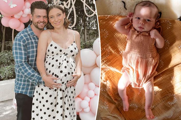 Jack Osbourne, Aree Gearhart and daughter Maple