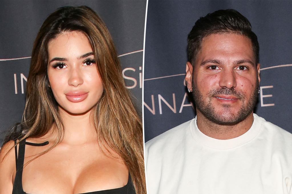 Split of Saffire Matos and Ronnie Ortiz-Magro at an event in Los Angeles in May 2022