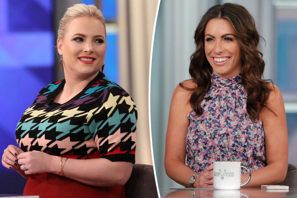 Meghan McCain and Alyssa Farah Griffin