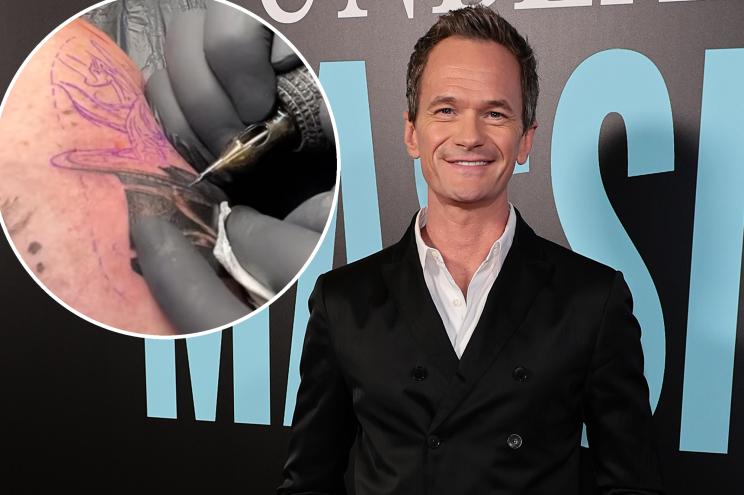 Neil Patrick Harris gets inked