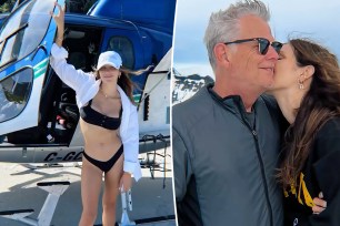 Katharine McPhee jetted off to Canada with David Foster.