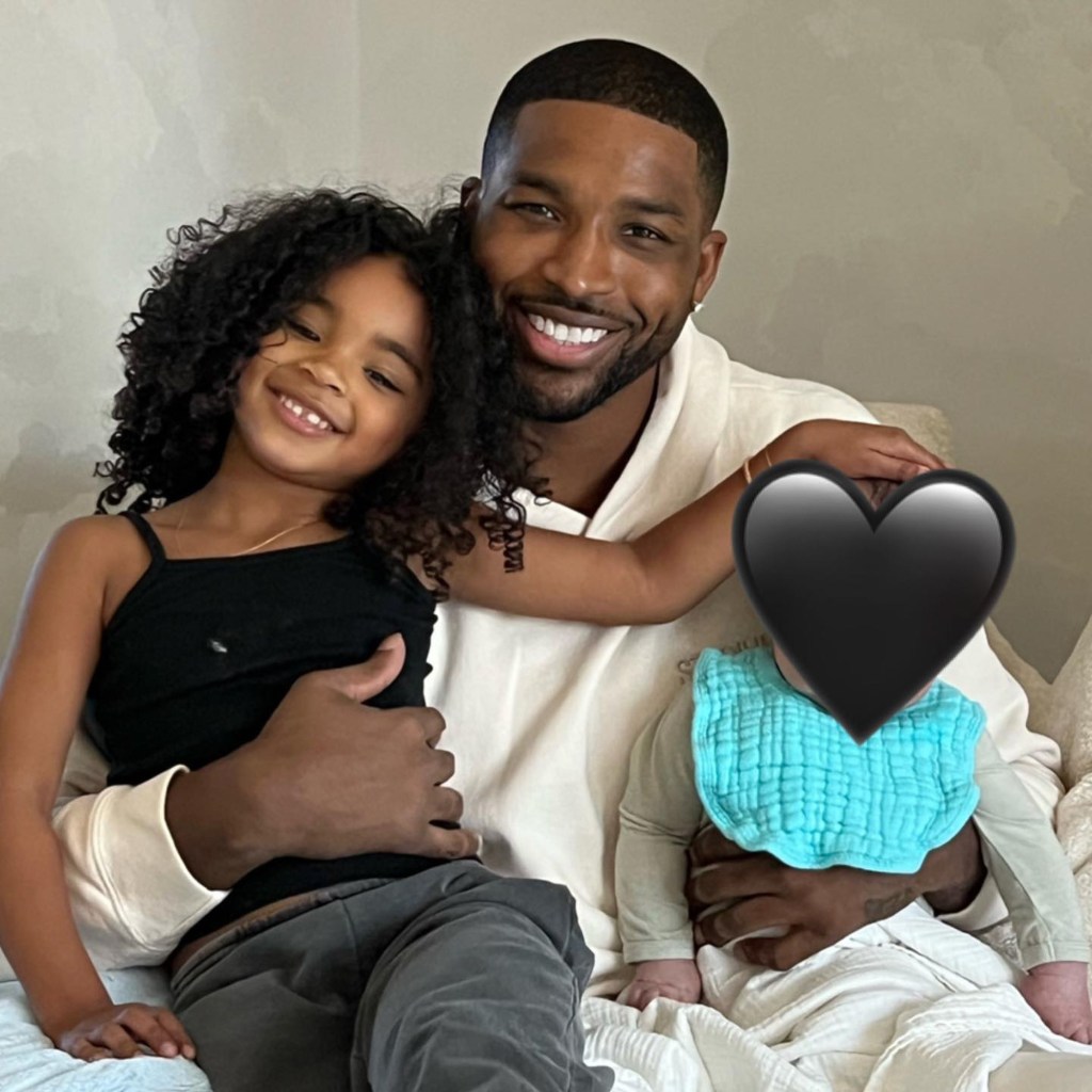 tristan thompson with kids