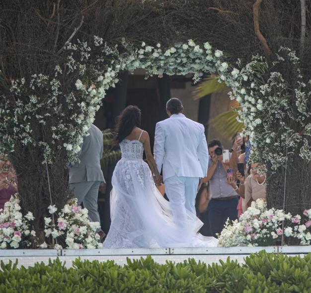 Scheana Shay and Brock Davies at their wedding