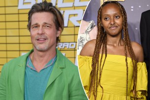 Brad Pitt said his 17-year-old daughter Zahara will "flourish even more" at Spelman College.