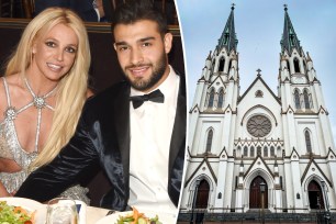 Britney Spears and Sam Asghari split with a photo of a church.