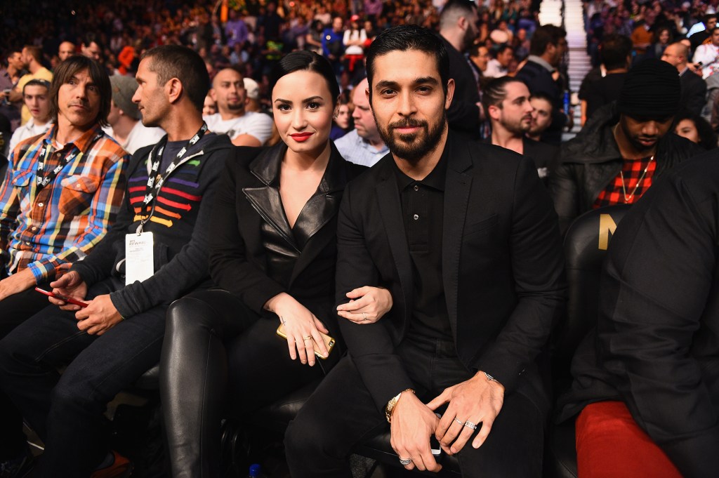 Demi Lovato and Wilmer Valderrama