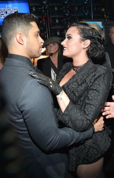 Demi Lovato and Wilmer Valderrama