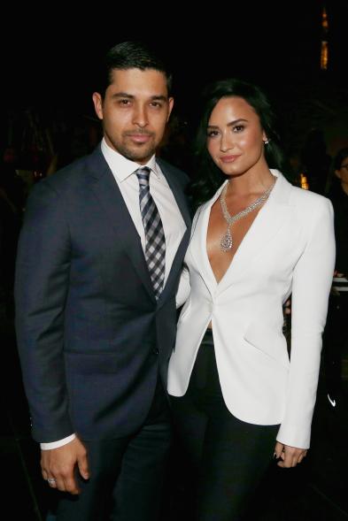 Demi Lovato and Wilmer Valderrama