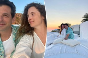 Mark Ronson, 46, celebrated his first anniversary with Grace Gummer, 36, in a sweet Instagram post on Monday.
