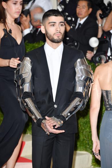 Zayn Malik attends the 'Manus x Machina: Fashion in an Age of Technology' Costume Institute Gala