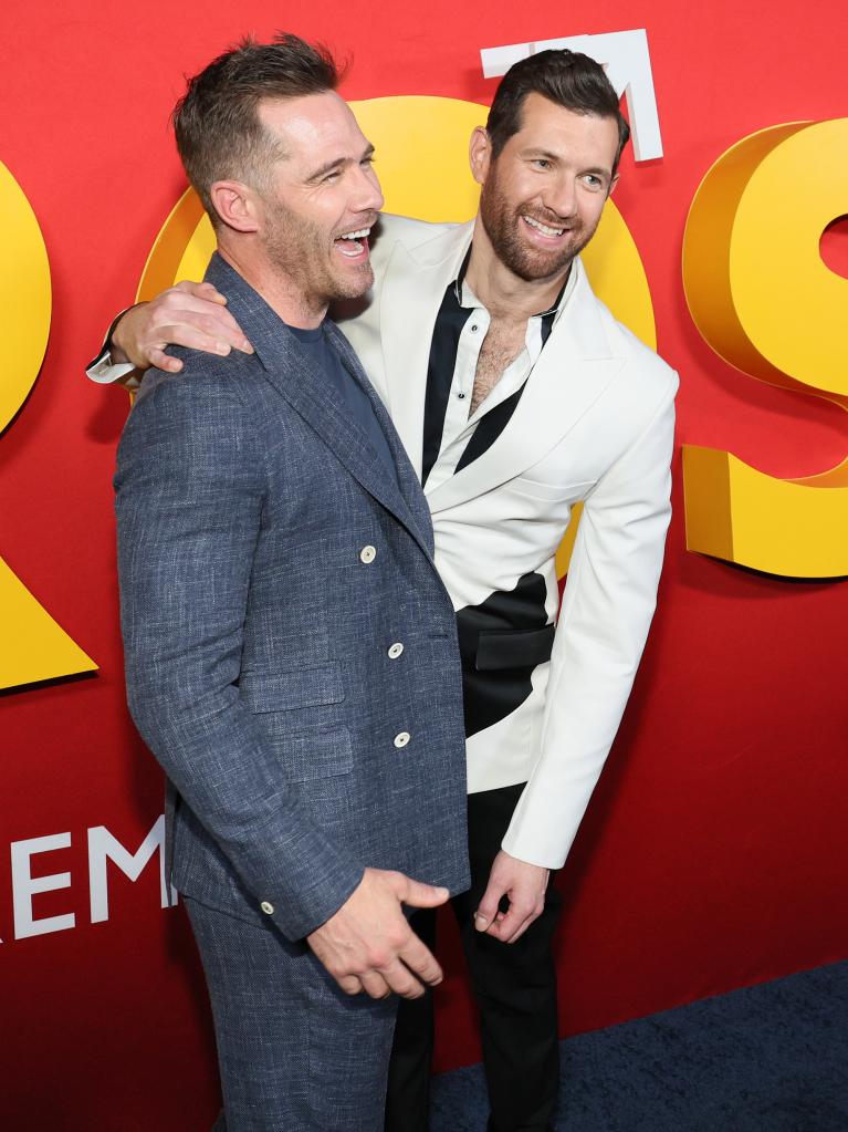 Luke Macfarlane and Billy Eichner.