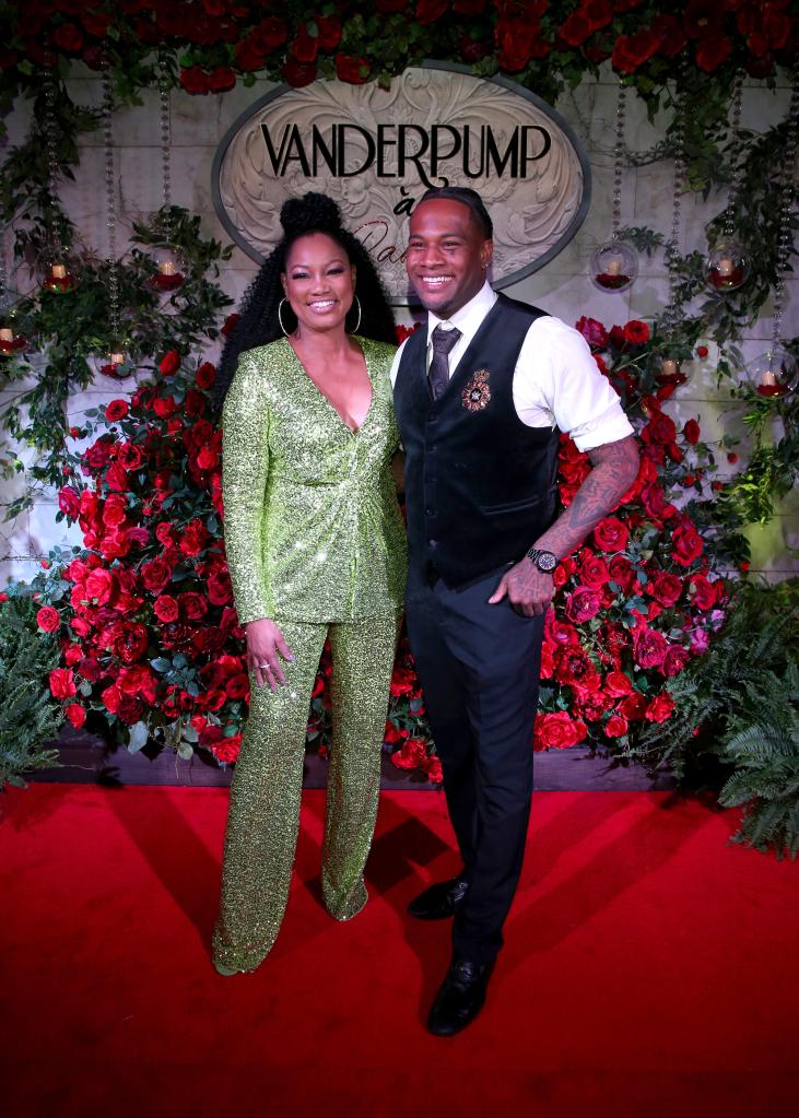 Garcelle Beauvais and Oliver Saunders