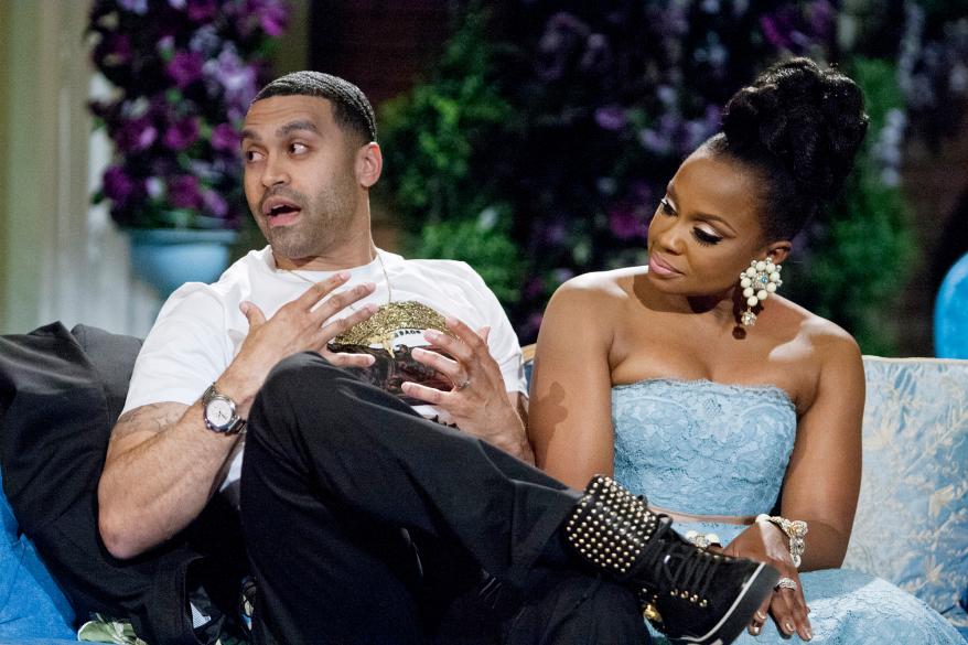 Apollo Nida and Phaedra Parks on "The Real Housewives of Atlanta."