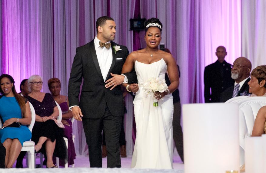 Apollo Nida and Phaedra Parks on "The Real Housewives of Atlanta."