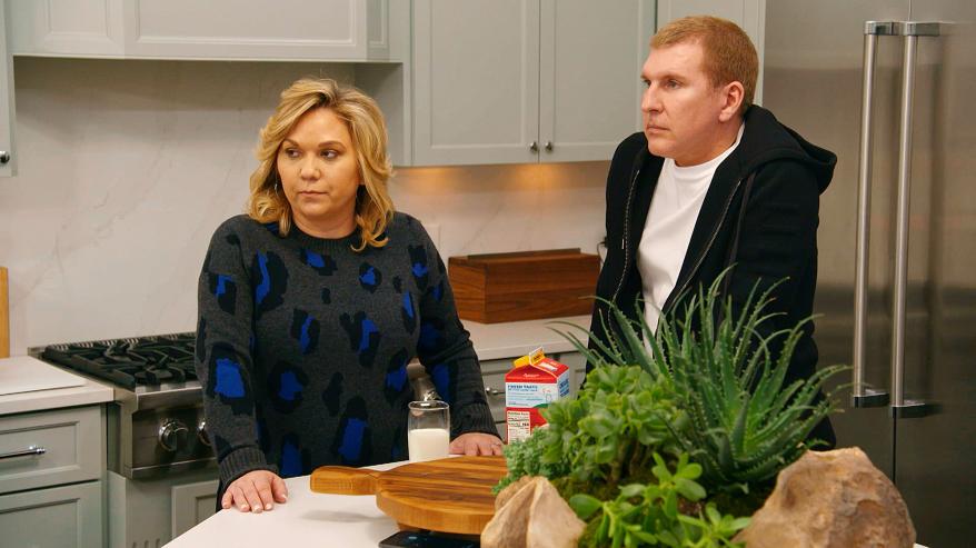 Todd and Julie Chrisley talking on "Chrisley Knows BesT"