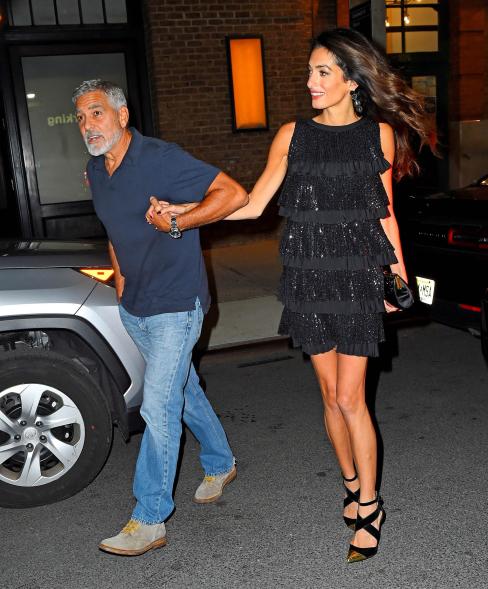 Amal Clooney and George Clooney