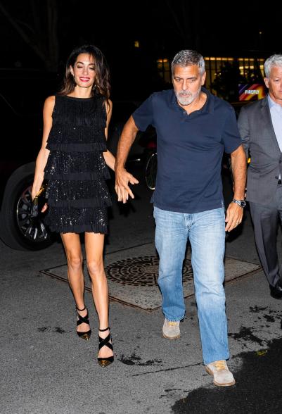 Amal Clooney and George Clooney