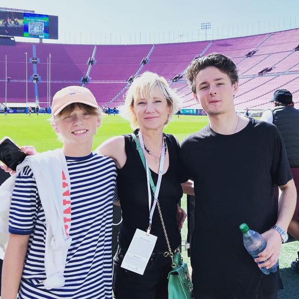 Anne Heche and her sons