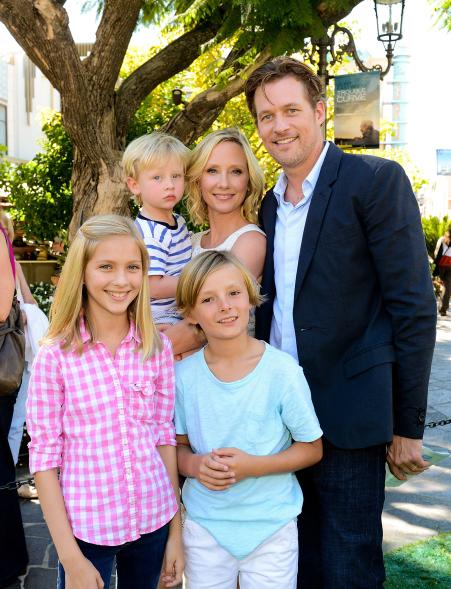 Anne Heche and her family