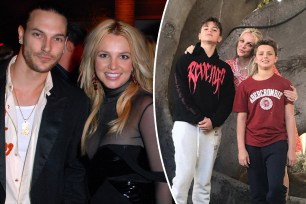 Britney Spears could be heard in the 48-second Instagam video describing how it felt like "a part of me has died" upon her two teen sons ceasing to visit her.