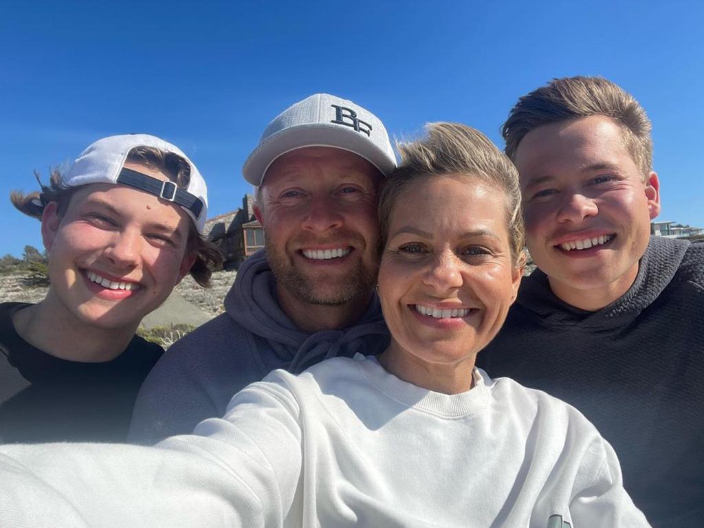 Candace Cameron Bure, Valeri Bure, Lev and Maksim