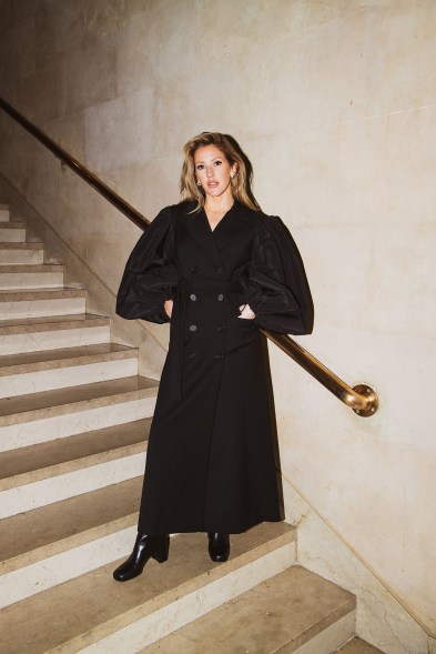 Ellie Goulding attends the Carolina Herrera show during NYFW 2022.