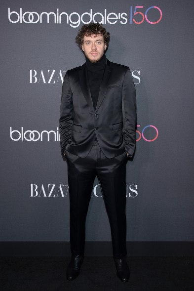 Jack Harlow attends the Bloomingdale's 150 x Harper's Bazaar Icons party during NYFW 2022.