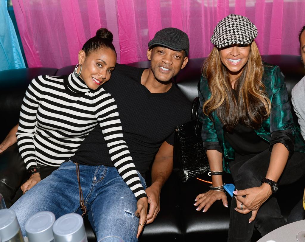 ctors Jada Pinkett Smith, Will Smith and TV personality Sheree Fletcher