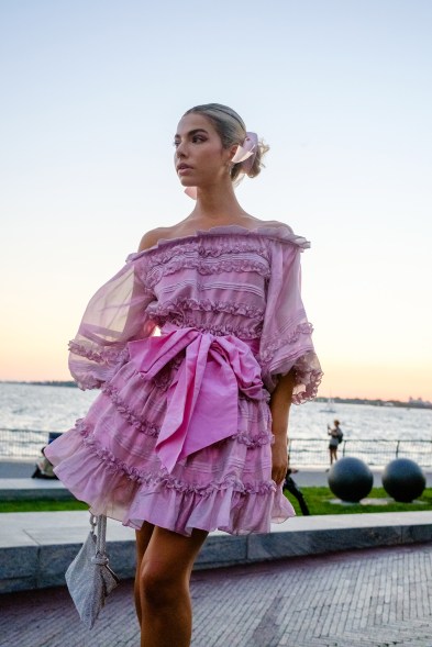 Kit Keenan attends the Cynthia Rowley show during NYFW 2022.