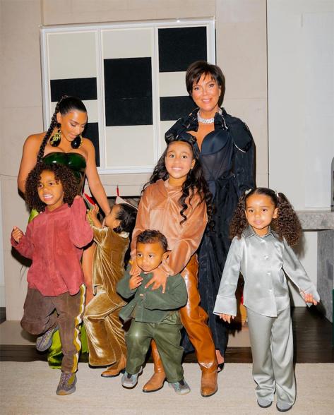 kim kardashian and kids