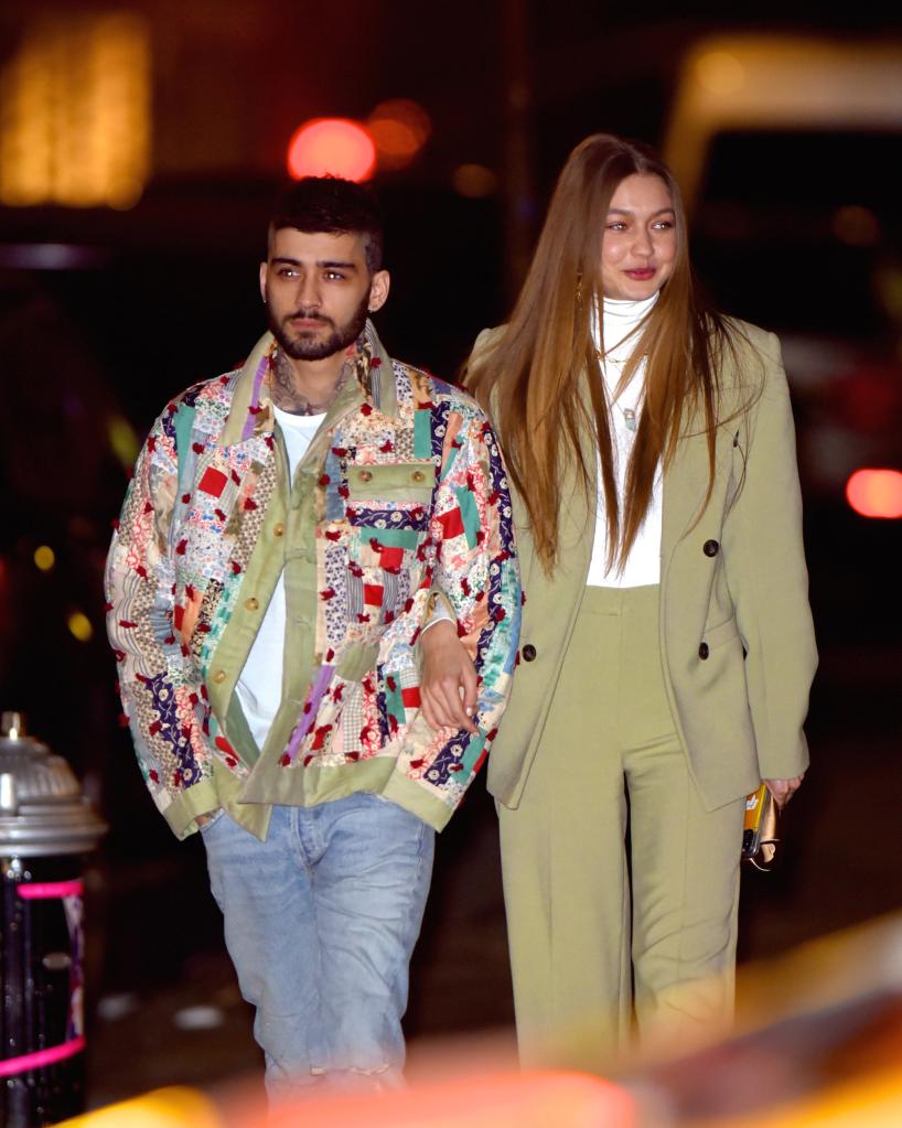 Gigi Hadid and Zayn Malik