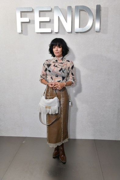 Lily Allen attends the Fendi 25th Anniversary of the Baguette event during NYFW 2022.