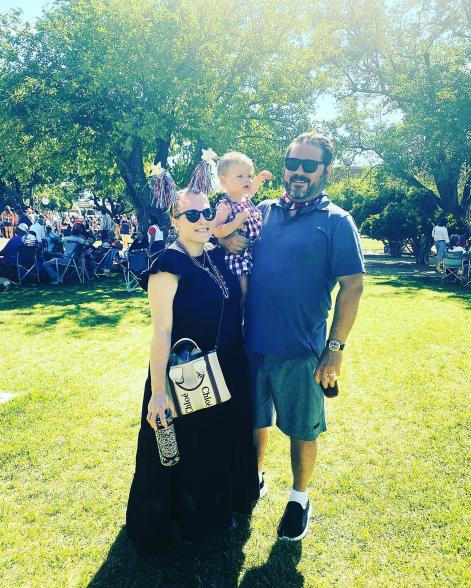 Meghan McCain, Ben Domenech and daughter Liberty