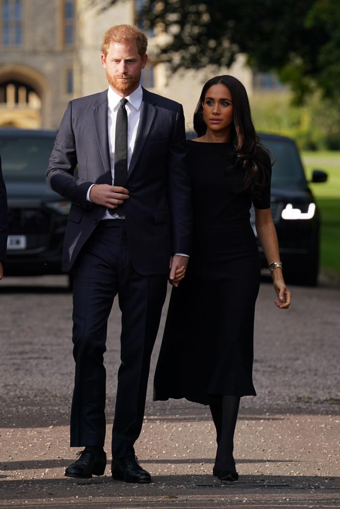 Prince Harry and Meghan Markle in Windsor.