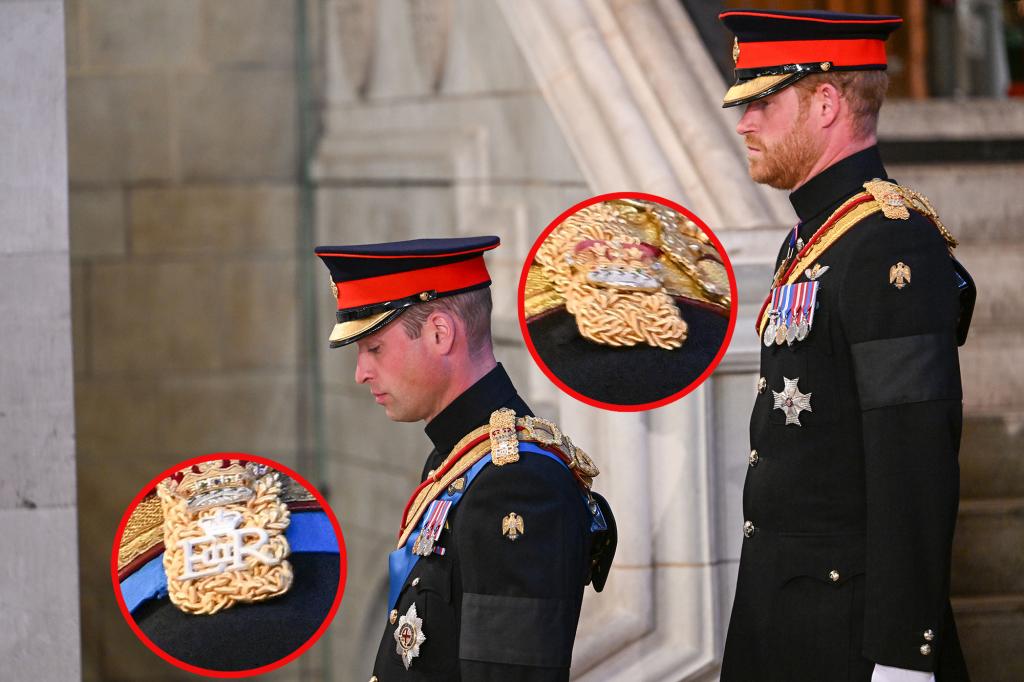 prince william and harry in military uniforms