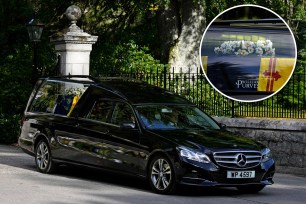 The body of the late Queen Elizabeth II left Balmoral on Sunday.