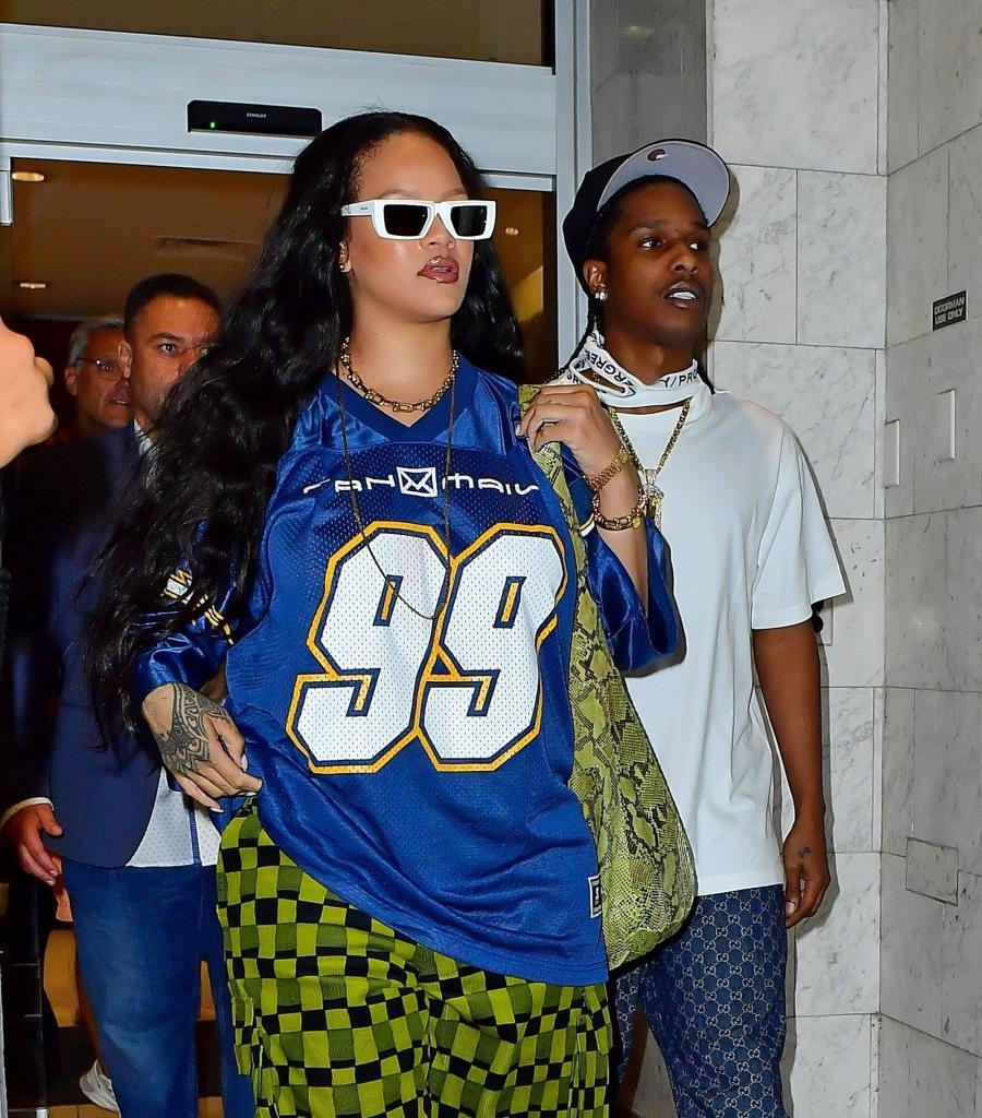 Rihanna and A$AP Rocky.