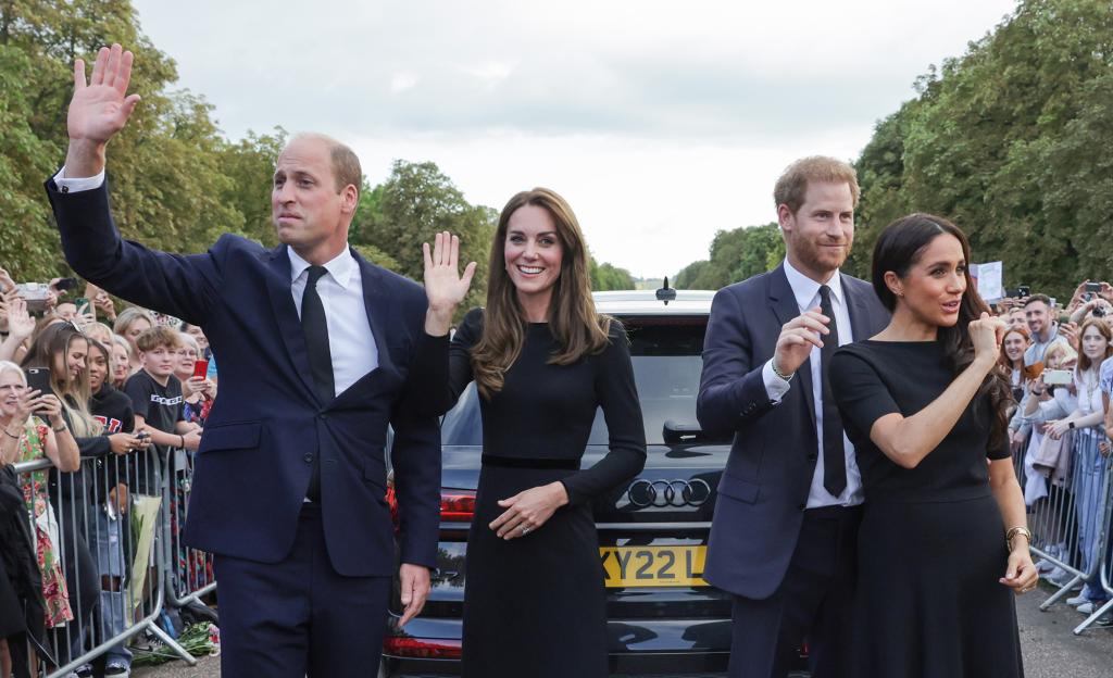 On Sept. 10, William texted Harry inviting him and Meghan to join him and Kate in visiting mourners near Windsor Castle.