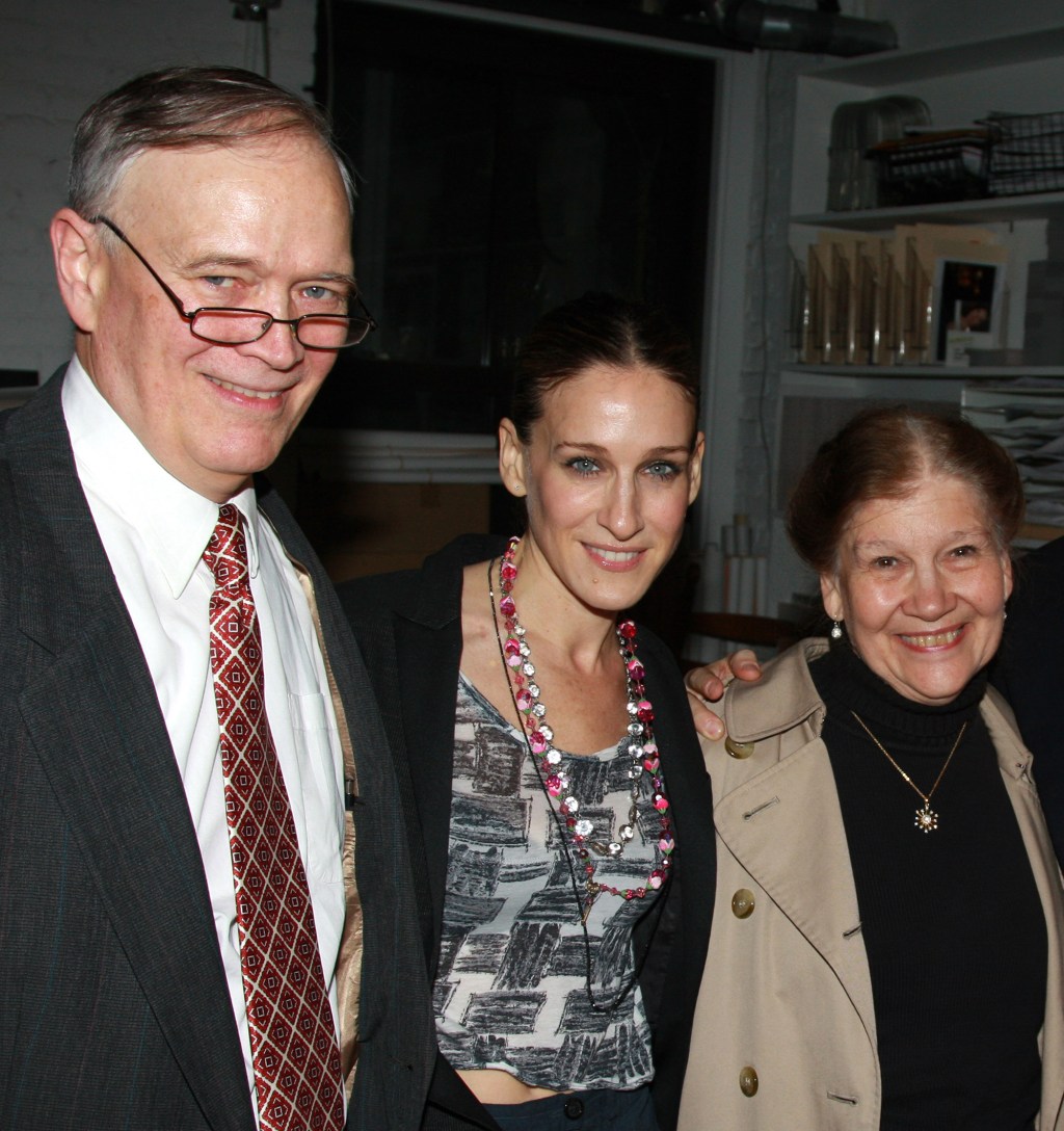 Sarah Jessica Parker with her step-dad