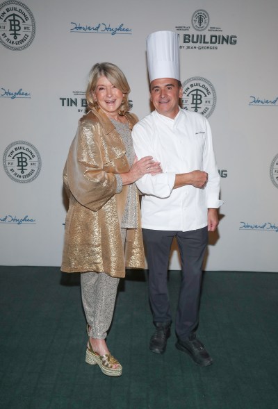 martha stewart and jean-georges