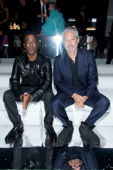 Chris Rock attends the Tom Ford show during NYFW 2022.