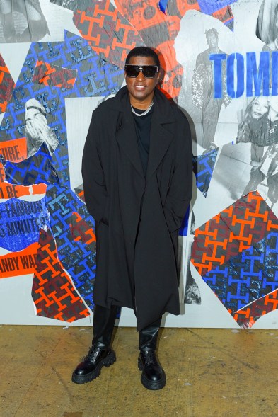 babyface at Tommy Hilfiger Fall 22 NYFW Experience