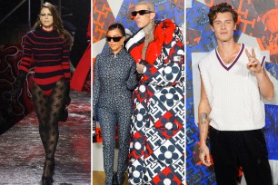 celebrities at tommy hilfiger fall 2022 nyfw show