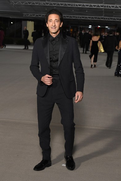 Adrien Brody attends the Academy Museum Gala 2022.