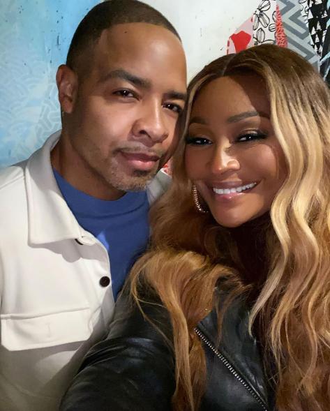 Cynthia Bailey and Mike Hill selfie.