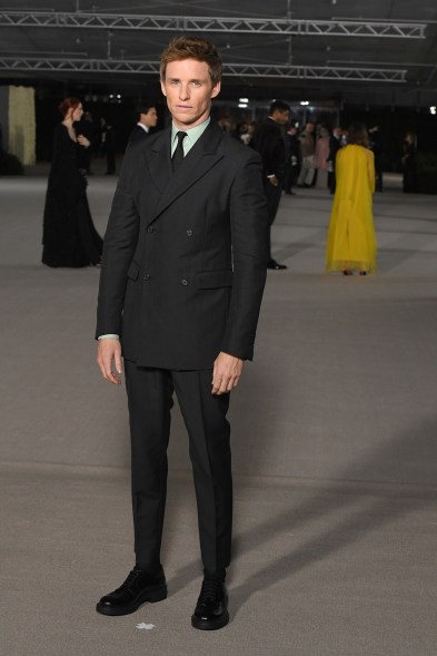 Eddie Redmayne attends the Academy Museum Gala 2022.