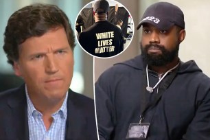 Kanye West appeared on Tucker Carlson